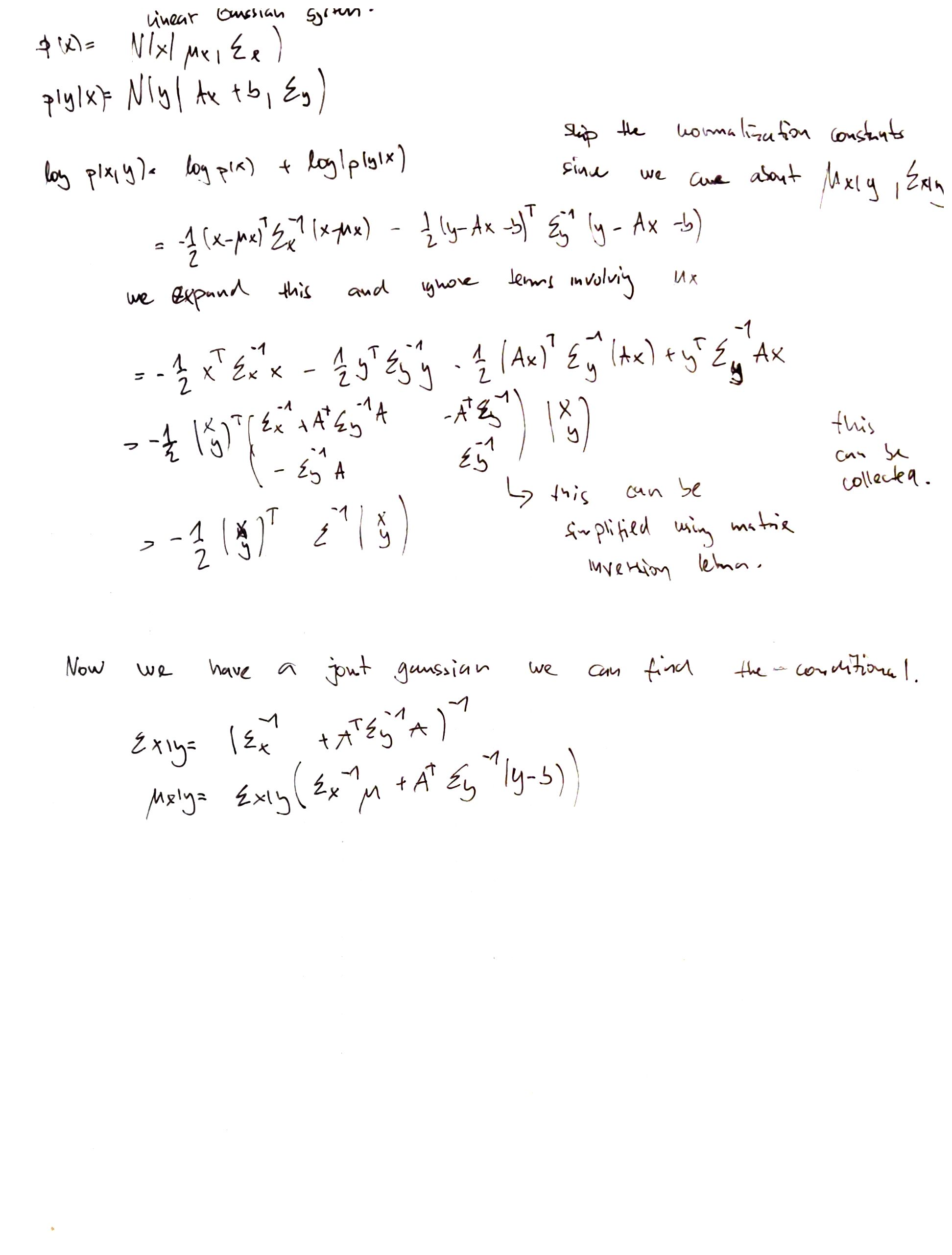 Linear Gaussian System